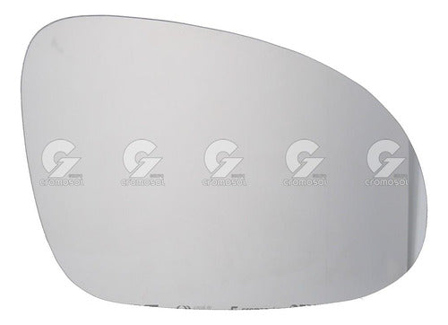 Glass Convex Mirror with Base for Vento 2007-2011 Right Side 0