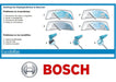 Bosch Wipers for Fiat Palio 1997-2011 2