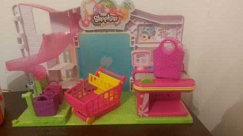 Kit  Shopkins (supermercado, Heladera, Shoppinks, Food Fair) 2