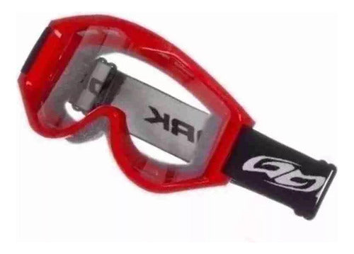 Pro Tork Motocross Goggles Rojal for Enduro Helmet in Red 0