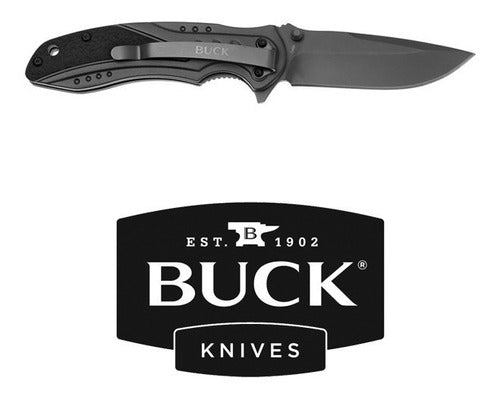 Buck Cortapluma Trigger 0865bks-b Hoja 8,3cm Manual + Clip 5