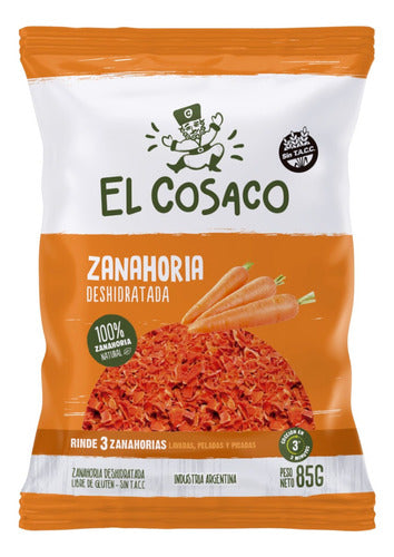 El Cosaco Dried Carrot 85 Grs Pack of 4 0