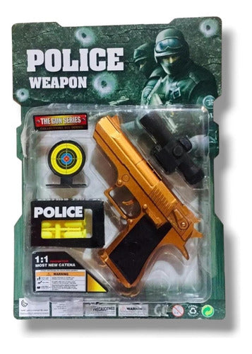 Casa Valente Revolver Policia Plastico The Gun Series 1