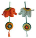 Elephant and Mandala Crochet Pendant 0