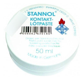 Stannol Soldering Paste - Electronics & Electricity 50g 0