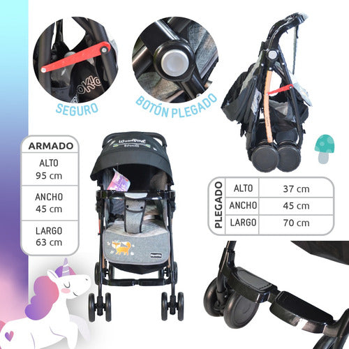 Lightweight Compact Baby Stroller Crib 3