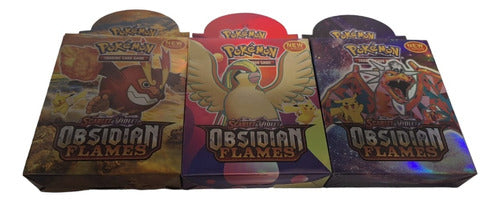 Pokémon TCG: Scarlet & Violet - Obsidian Flames Expansion Box: 40 Cards + Booster Pack 0