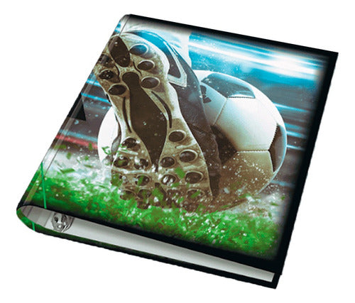 Football Textured A4 2-Ring Folder CA550005 0