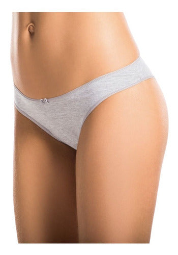 Pack of 6 Cotton and Lycra Vedetina Panties by Confecciones Casa Facu Art. 6180 1