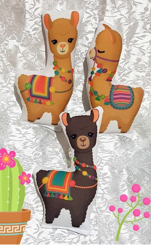 Souvenir Star Souvenir 10 Llamas Alpacas Cactus Con Forma 9cm 0