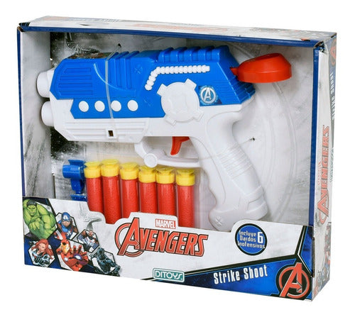 Ditoys Avengers Strike Shoot Dart Gun 0