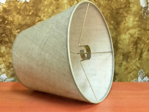 Conical Lampshade 20-30/25 cm Height Burlap 4