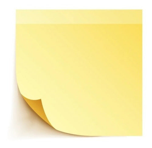 IBI Neon Self-Adhesive Notes 76 X 51 Mm X 100 Sheets 0