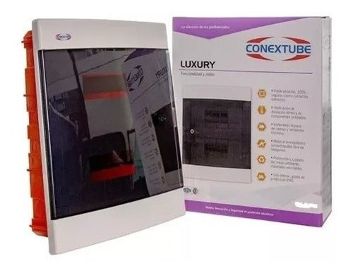 Conextube Caja Para Térmica Conextube Luxury Embutir Empotrar 36 Bocas 2