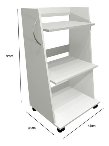 Móveis Odontológicos - Mesa Aparelhos Odontológica Light 1