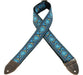 Levy's M8HTV Guitar Strap Blue Details 142cm 0