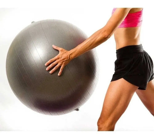 MIR 65 cm Esferodinamia Ball + Fitness Pump 4