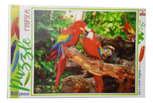 Puzzle Tropical 500 Piezas Implas Ploppy 340272 0