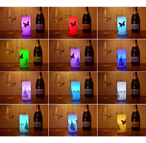 Velas De Led Llamas Sin Llama Funcionan Con Una Batería Con 1