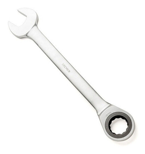 Bremen Fixed Combination Wrench with Ratchet 8 mm Chrome 4749 0