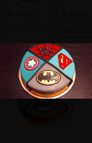 Themed Cakes. Superheroes 2