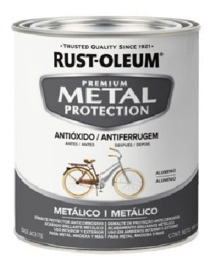 Esmalte  Antioxido Rust Oleum Aluminio Metalico 0