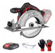 Equus 20V Brushless Circular Saw + Safety Glasses and Gloves 0