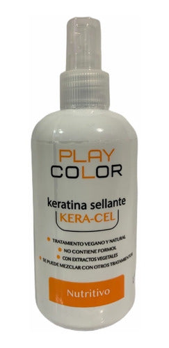 Tinturas Playcolor 60gr 18 Und +  2keratina Sellante Keracel 3