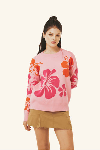 Floral Thick Bremer Sweater 0