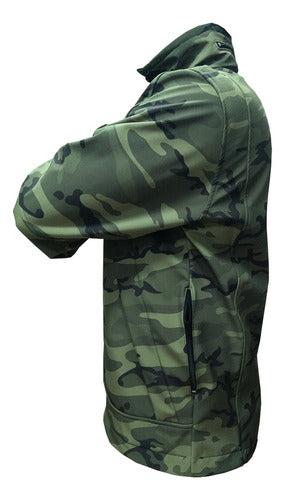 Domi Camuflada De Softshell Impermeable 1