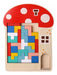 Wooden Mushroom Tetris Educational Game for Kids 0