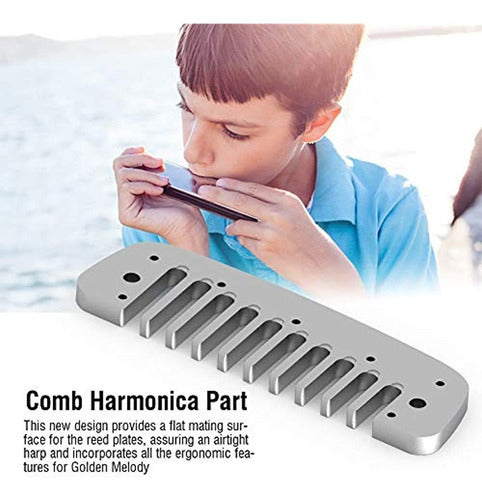 Dilwe Aluminum Alloy Harmonica Comb Part 1