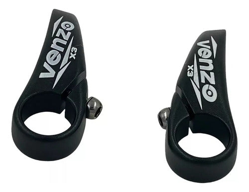 Agarres De Potencia Venzo X3 (cuernitos) Para Bicicletas 0