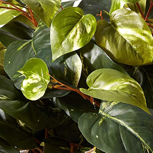 Casi Natural 6681 Pothos Con Jarrón Decorativo Seda Verde Pl 1