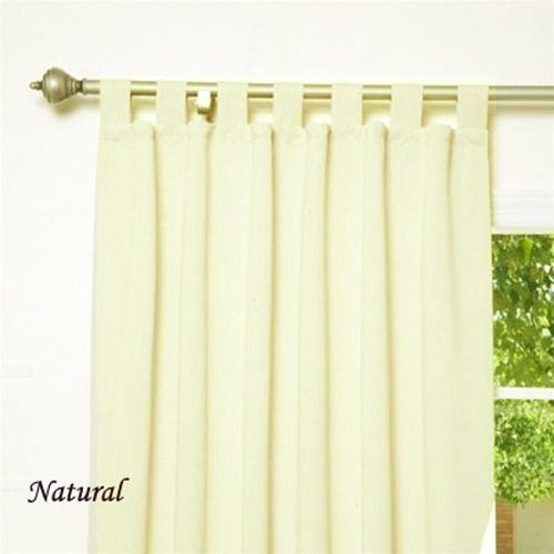 BSJ Tropical Mechanical Curtains Set with Rings Offer! 2