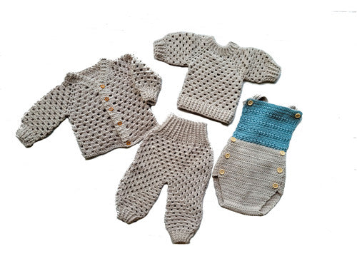 FaisaFlor Baby Summer Crochet Knit Layette Set 0