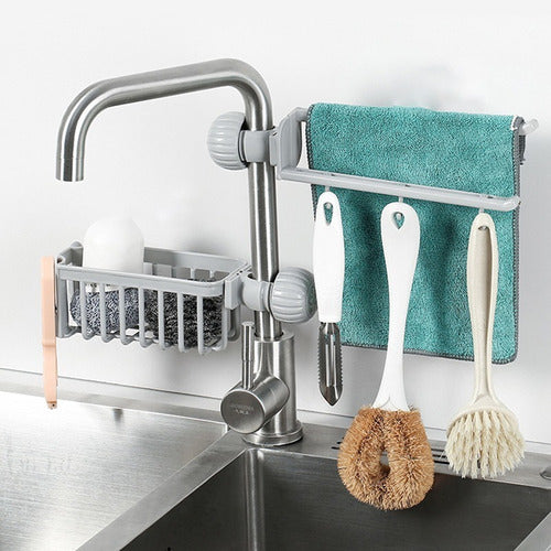 Everest Hanging Dish Towel Holder for Faucet - Pack of 2 2