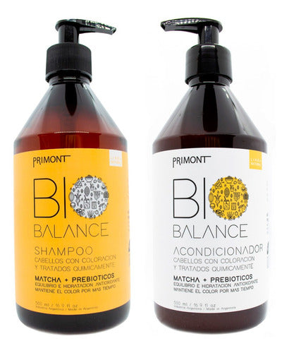 Primont Bio Balance Shampoo + Conditioner Kit for Dyed and Chemically Treated Hair 0