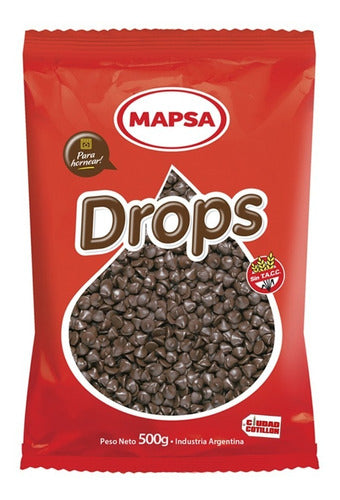 Micro Gotas Drops Chocolate Horno Mapsa X 500g 4