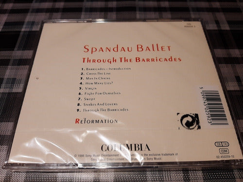 Spandau Ballet - Through The Barricades - Cd Nuevo Importad 1