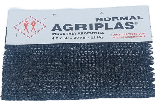 Media Sombra 4.2 X 5  Mts Negra Agriplas 65 % 0