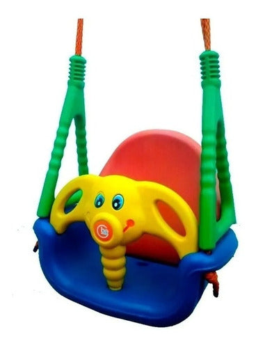 Rodacross Combo Elephants Swing and Slide Set 1