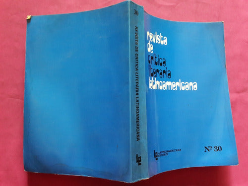 Revista De Critica Literaria Latinoamericana Nº 30 Año 1989 6