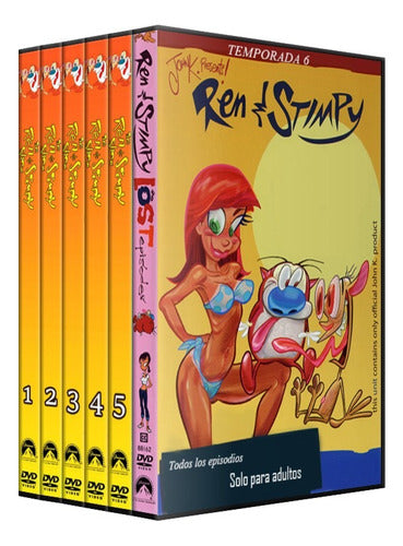 Ren Y Stimpy - Serie Completa - Dvd - Latino 1