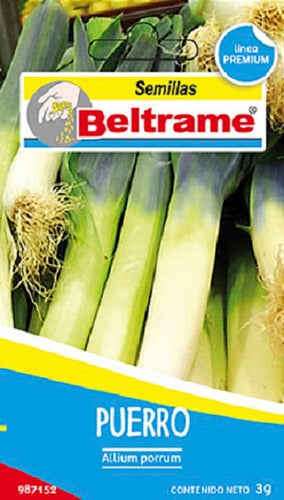 BELTRAME Semillas De Puerro Allium Porrum 3g Huerta 0