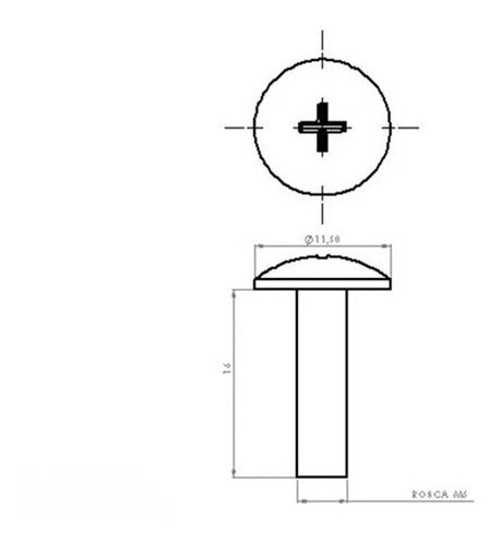 Parafusos Nylon Para Fixar Bolha Moto Nc 700 1