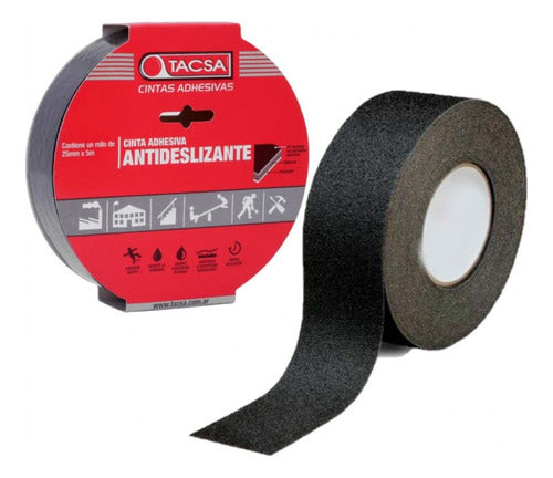 Tacsa Non-Slip Adhesive Tape 25 mm x 5 M 1