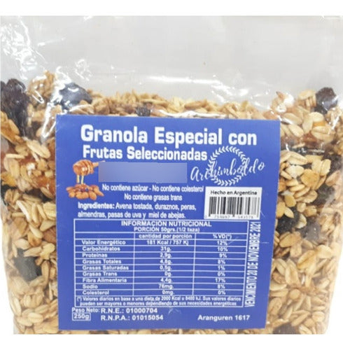 Archimboldo Granola with Selected Fruits 1kg 0