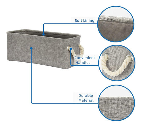 Pequeñas Cestas De Almacenamiento Para Organizar, Cestas Est 2