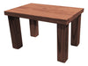 Rectangular Solid Pine Coffee Table 60x40 High Sturdy 10